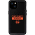 NFL Cincinnati Bengals Black Performance Series iPhone 15 Plus Waterproof Case